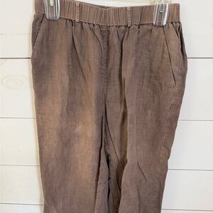 Quince Women’s Tan Linen Chinos